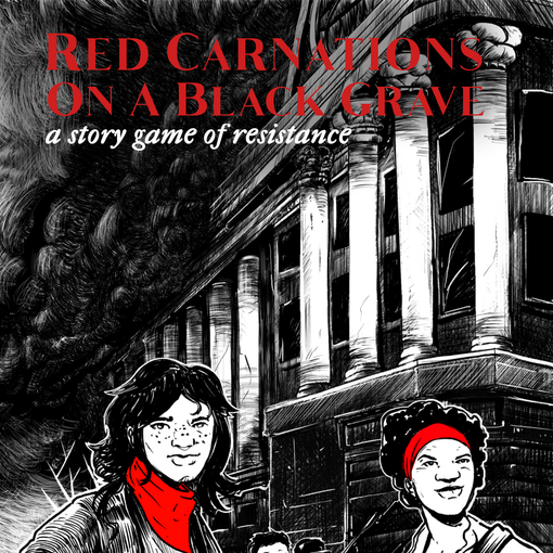 Red Carnations on a Black Grave